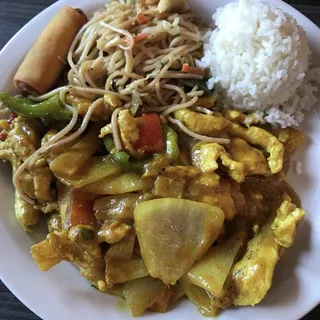 Thai Curry Chicken Lunch