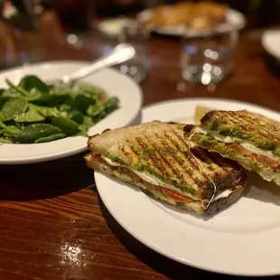 Victoria Salad and Caprese Toastie made for a perfect dinner!