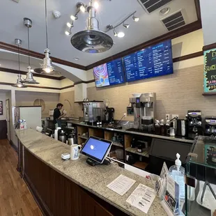 a view of the coffee shop