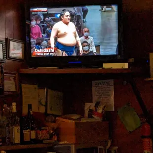 Catch the sumo basho @ George Kaye&apos;s