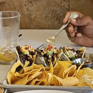 nachos, food