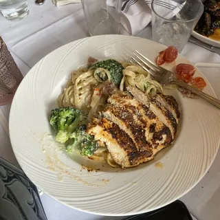 Blackened Chicken Alfredo