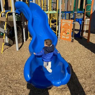 Wee Bit on the big kids slide