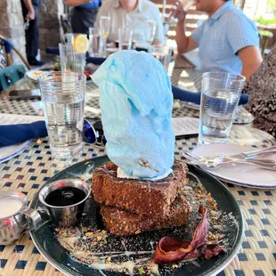 Cotton Candy French Toast