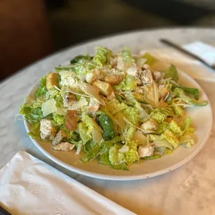 Chicken Caesar salad