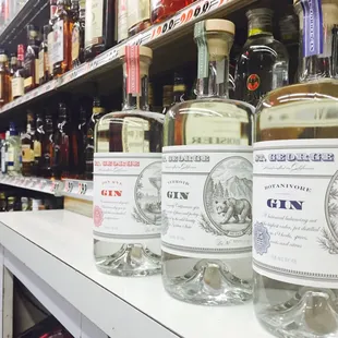 St George Gin. Made in California. Bottled. Cheers George!