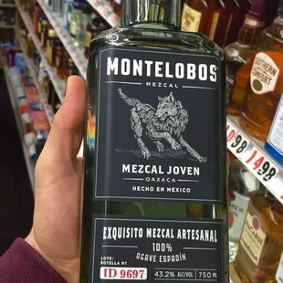 Mezcal Joven 100% agave.