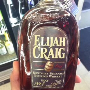 Exclusive highly allocated bourbons