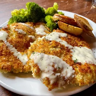 Panko Chicken - portion size was large