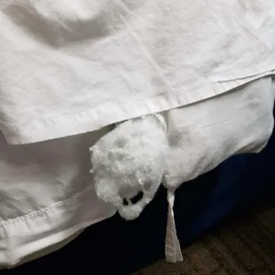 Stuffing coming out of bed