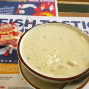 Clam chowder