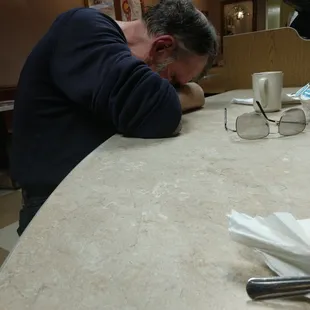 Late night at George Webbs