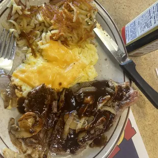 I eat some and it was burn I didn't want it I just got up and left never again the cook don't need to be cooking