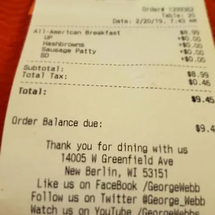 My coupon stapled to the bill but not applied.