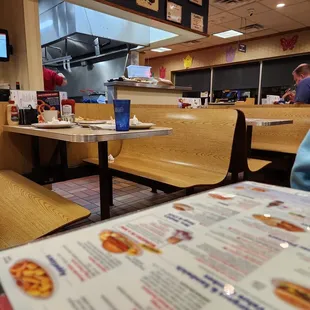 a man sitting at a table