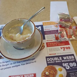 potato soup is very good