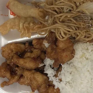 Orange Chicken Lunch Combo