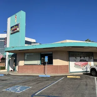 Exterior and signage