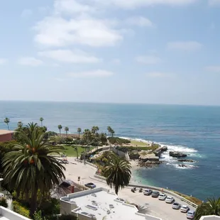 La Jolla Cove View from George&apos;s at the Cove, Ocean View Restaurant