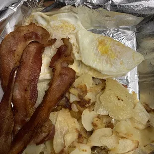 Bacon, Eggs, and Home Fries