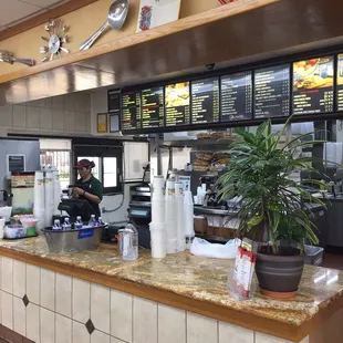 Front counter!