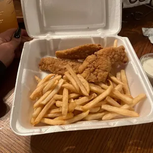 Chicken tenders $15!