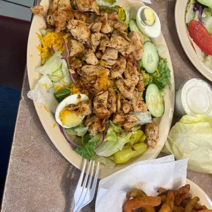 Grilled chicken salad