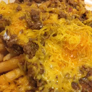 Got chills cheese fries &amp; there so good real ground beef good cheese I loved it good staff members I will come back