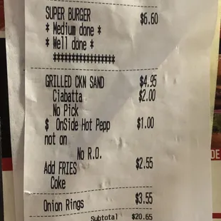 I had asked for hot peppers o/s bc I saw it on description and they charged me for it. Need to update descriptions!