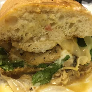 Chicken teriyaki holy awesome sandwich