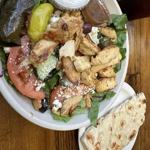 Greek Salad with Chicken