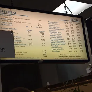 Part of menu.  This place is a good court, so place order at counter, pay, pick up food when done.