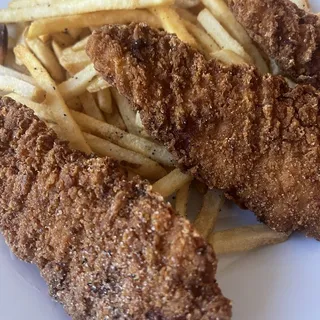 Chicken Tenders with French Fries
