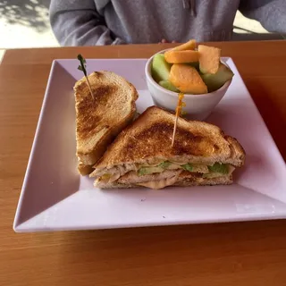 Chicken Avocado Melt Sandwich