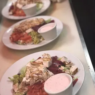 Chicken Greek salad X3