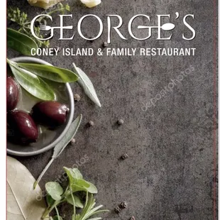 Menu cover