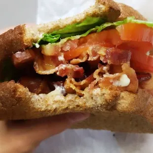 B.L.T. on wheat!