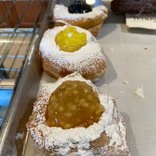 a variety of pastries