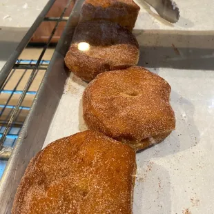Cinnamon with apple filling
