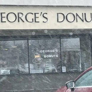 Front of the business