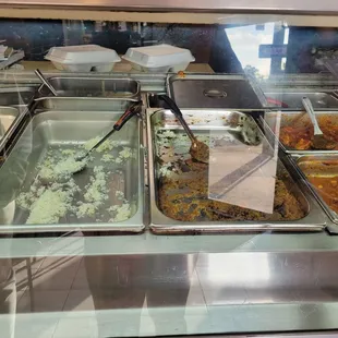 a variety of food items