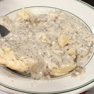 Biscuits and gravy