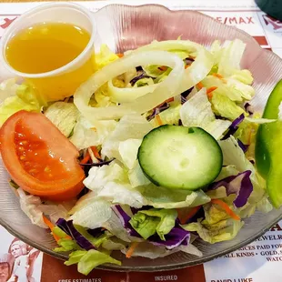 Side Salad at George's