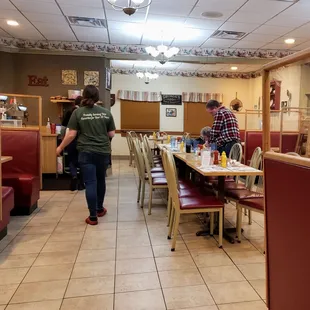 Seating Area at George's