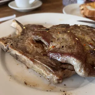 Pork chops.