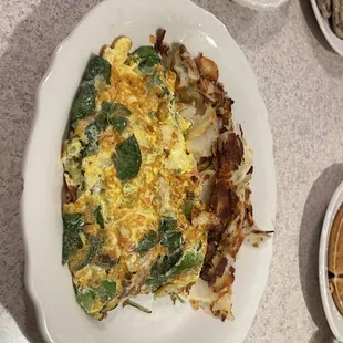 Veggie omelette