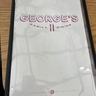 a picture of george&apos;s family dining