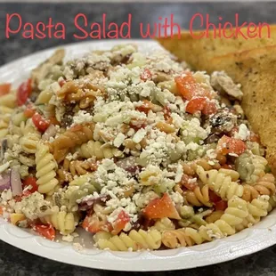 pasta salad with chicken