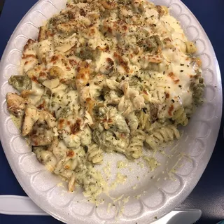 Baked Pesto Pasta