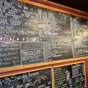 ramen and noodles, menu
